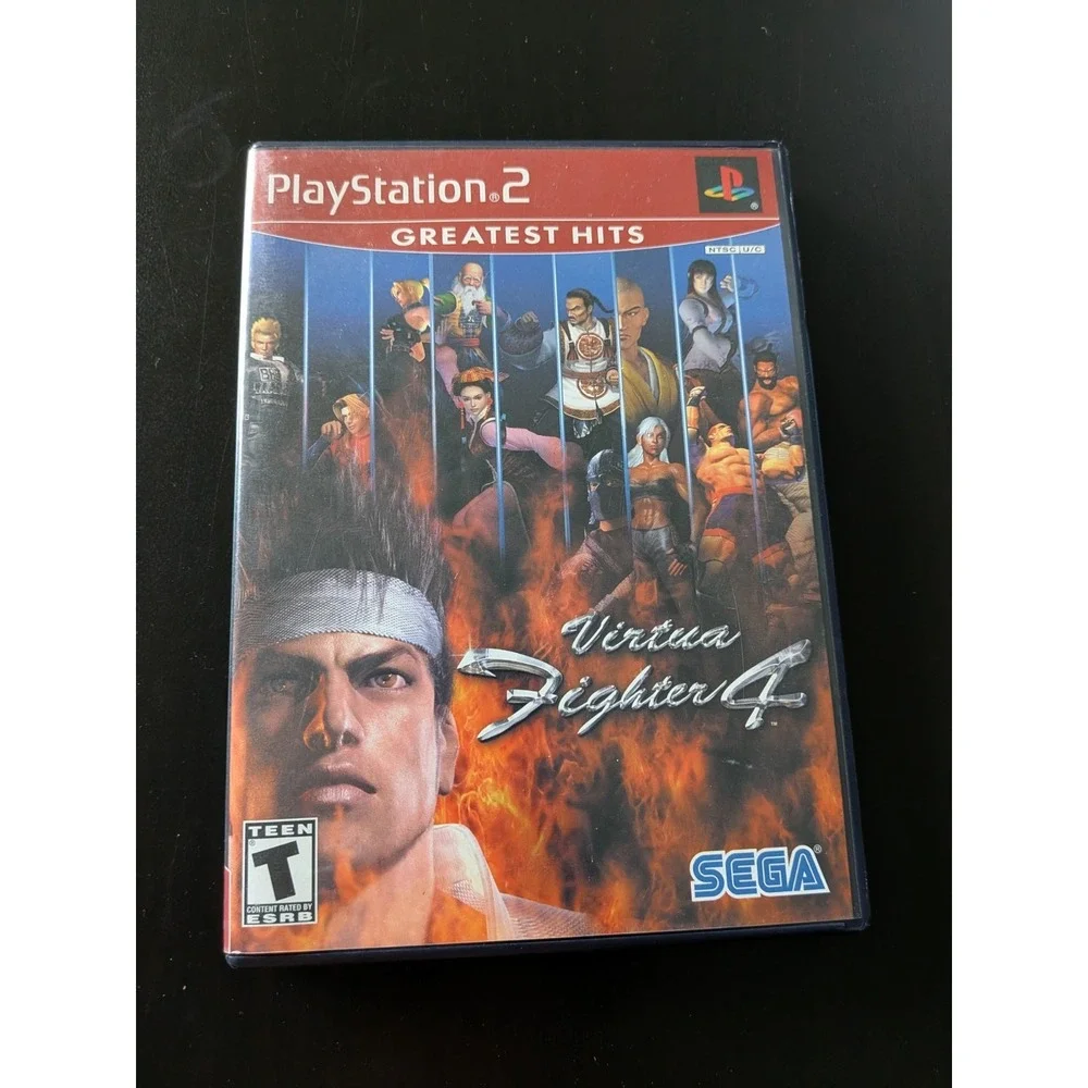Virtua Fighter 4 Greatest Hits‎ (Sony PlayStation 2, 2002) CIB PS2 Video Game